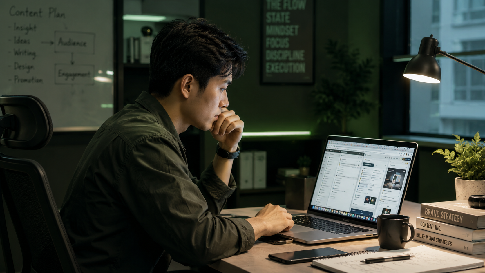 Nhân viên chuyên môn — làm việc với laptop